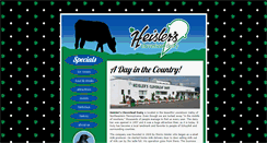 Desktop Screenshot of heislersdairy.com